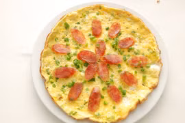 Nhanh gọn với trứng đúc lạp xườn