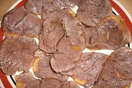 Thịt bắp bò ngâm nước mắm ớt tiêu xanh