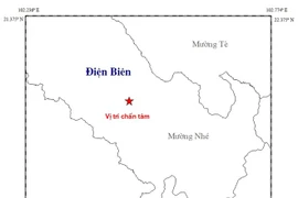 Động đất ở Điện Biên 4,7 độ Richter 