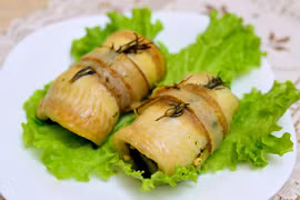 Cách làm món cá phi lê nhồi rau quả nướng thơm ngon 