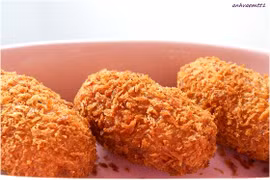 Giải ngấy với khoai lang chiên xù