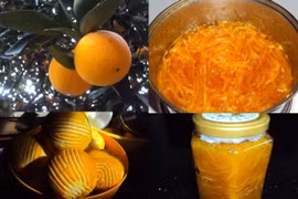 Làm mứt vỏ cam mật ong đón Tết