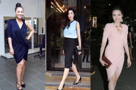 Mẹo ăn mặc sau sinh tránh lộ bụng to