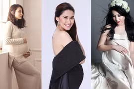 Loạt ảnh bầu bí tuyệt đẹp của Sao Châu Á