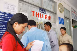 Giá khám bệnh mới phải công khai ở điểm thu viện phí