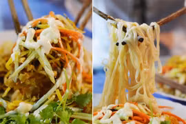 2 quán mỳ chua và bún tôm ngon nhất Hà thành