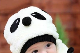 Mũ len mùa đông rực rỡ màu sắc cho bé