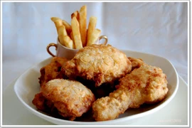 Tự làm gà chiên giòn kiểu KFC tại nhà