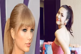 Sao “mê mẩn” tóc đuôi ngựa 