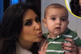 Kim “siêu vòng 3” lần đầu cho con gái lộ diện