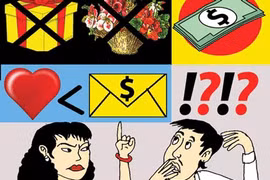 Chán vợ cái gì cũng “quy ra thóc“