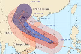 “Binh lực phân tán, hỏa lực tập trung” chống siêu bão Haiyan