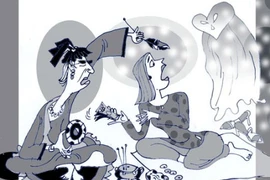 Nhờ thầy bói... giữ chồng