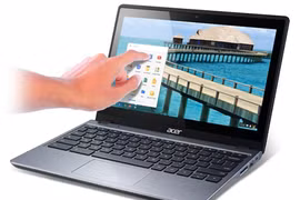 Điểm tin: Ra lò laptop màn hình cảm ứng, giá rẻ