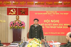 Bộ Công an thông báo xác minh tài sản, thu nhập 8 trưởng phòng