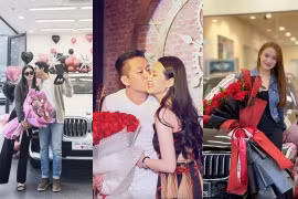 Những lần sao Việt tặng quà sinh nhật khủng cho 'nửa kia'