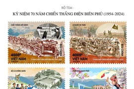 Phát hành bộ tem đặc biệt kỷ niệm 70 năm Chiến thắng Điện Biên Phủ