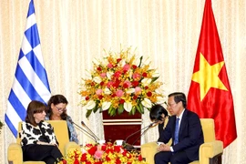 Chủ tịch UBND TP HCM hội kiến Tổng thống Hy Lạp 