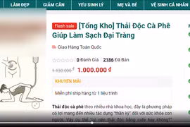 Bác sĩ nói gì về cách thải độc bơm cà phê vào đại tràng?