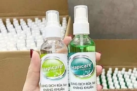 Dung dịch rửa tay kháng khuẩn HAPPICARE+ bị thu hồi do vi phạm giới hạn methanol