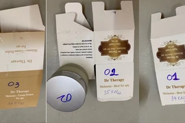 Cấm lưu hành 3 sản phẩm mỹ phẩm chưa được cấp phép, chứa thủy ngân vượt ngưỡng