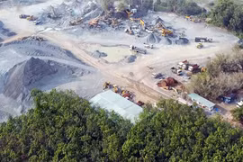 Khai thác đá trái phép, Bình Phước phạt công ty Rạng Đông 154 triệu đồng