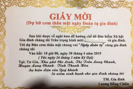 Nghỉ hưu 'đoàn tụ', hạt phó Kiểm lâm ở Thanh Hóa mở tiệc linh đình