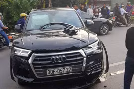 Công an nói gì về thông tin tài xế Audi Q5 say rượu gây tai nạn?
