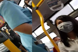 Thêm một kẻ biến thái thủ dâm trên xe buýt bị bắt