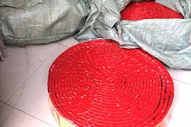 Nữ quái thuê taxi vận chuyển hơn 200kg nghi pháo