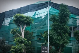 “Tận mục” công trình vượt tầng, phá vỡ quy hoạch khu biệt thự Tây Nam Linh Đàm