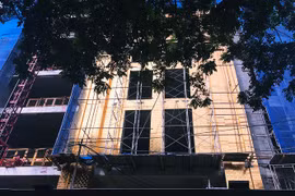 Dự án dát vàng Hà Nội Golden Lake: Xây sai phép từ tầng hầm đến tầng lửng