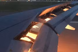 Máy bay chở đội tuyển Saudi Arabia bốc cháy trên không