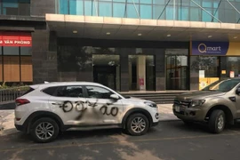 Ôtô bị phun sơn 'cảnh cáo' vì đỗ sai, sơn lại vẫn đỗ...vị trí cũ