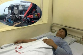 Trung úy lái xe cứu hộ gặp nạn nhớ lại phút va chạm với xe khách