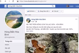 Xử phạt trang Facebook đăng thông tin mẹ “chôn sống” con sai sự thật 