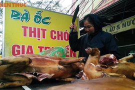 Hà Nội muốn cấm bán thịt chó ở nội thành từ năm 2021