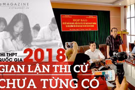 Gian lận điểm thi tại Hà Giang: Sẽ được xét xử trong tháng 7/2019
