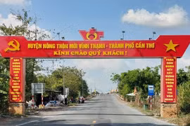 Cần Thơ: Duy nhất Cty Hưng Thịnh trúng gói thi công mặt cứng đê bao Cống 15