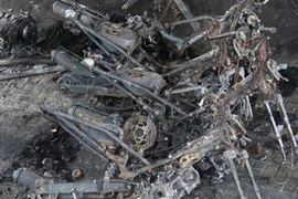 20 xe máy bị thiêu rụi trong "tích tắc"