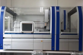 Máy xét nghiệm Covid-19 tại Quảng Nam.