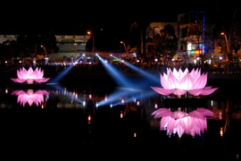 Ngắm lại 7 hoa sen hồng trên kênh Nhiêu Lộc