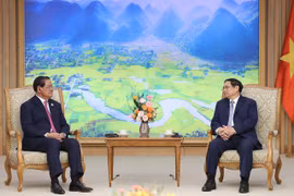 Thủ tướng Phạm Minh Chính tiếp Phó Thủ tướng Campuchia Samdech Krolahom Sar Kheng