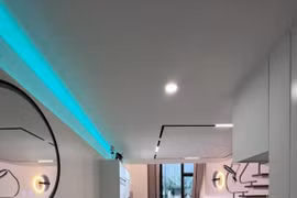 Nhà gác lửng bề ngang chỉ 3-4m, nhưng cách bố trí cực sang trọng