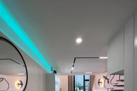 Nhà gác lửng bề ngang chỉ 3-4m, nhưng cách bố trí cực sang trọng