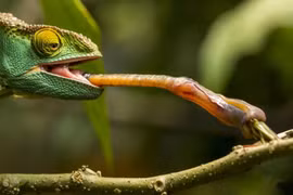 Sự tiến hóa của lưỡi ở chim và bò sát hé lộ cách kiếm mồi