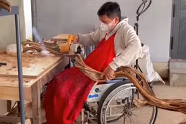 Nghị lực của chàng trai 9X ngồi xe lăn kiếm 30 triệu đồng/tháng