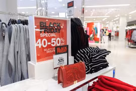 Mua sắm online Black Friday Mỹ đạt kỷ lục 9,12 tỷ USD