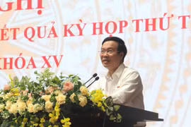 Thường trực Ban Bí thư Võ Văn Thưởng tiếp xúc cử tri Đà Nẵng