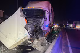 Bình Thuận: Tai nạn liên hoàn giữa 3 xe tải trên quốc lộ 1A